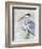 Blue Heron-Yvette St. Amant-Framed Premium Giclee Print