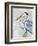 Blue Heron-Yvette St. Amant-Framed Premium Giclee Print