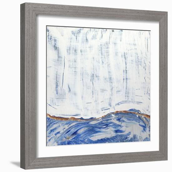 Blue Highlands II-Alicia Ludwig-Framed Art Print