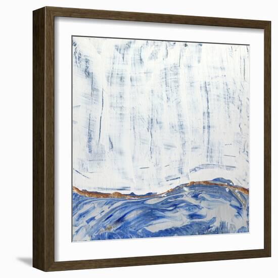 Blue Highlands II-Alicia Ludwig-Framed Art Print