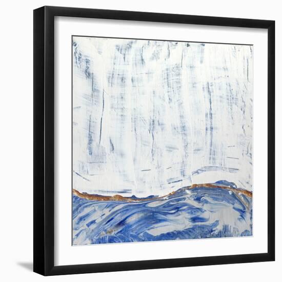 Blue Highlands II-Alicia Ludwig-Framed Art Print