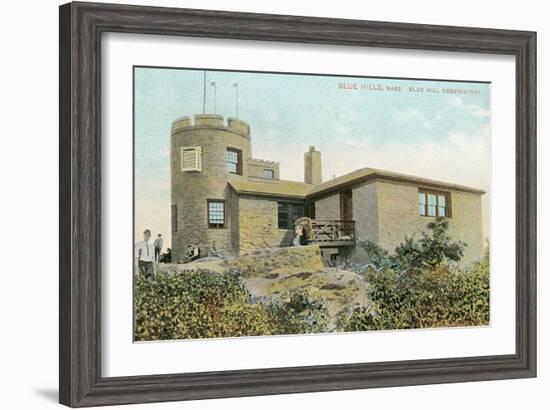 Blue Hill Observatory-null-Framed Art Print