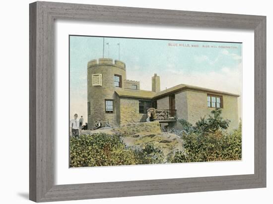 Blue Hill Observatory-null-Framed Art Print