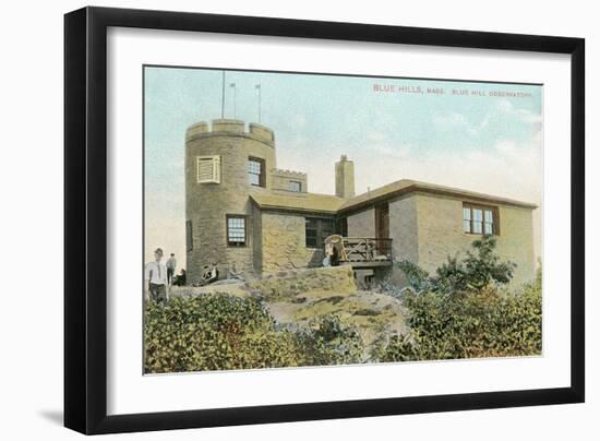 Blue Hill Observatory-null-Framed Art Print