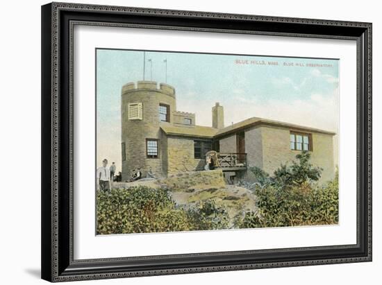 Blue Hill Observatory-null-Framed Art Print