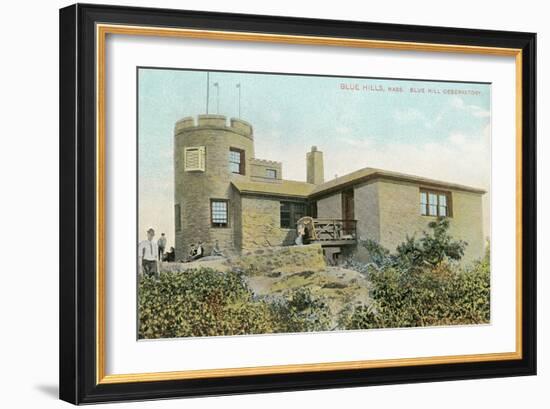 Blue Hill Observatory-null-Framed Art Print