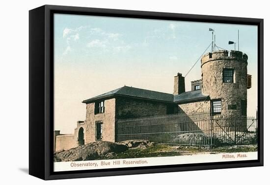 Blue Hill Reservation Observatory, Milton, Mass.-null-Framed Stretched Canvas