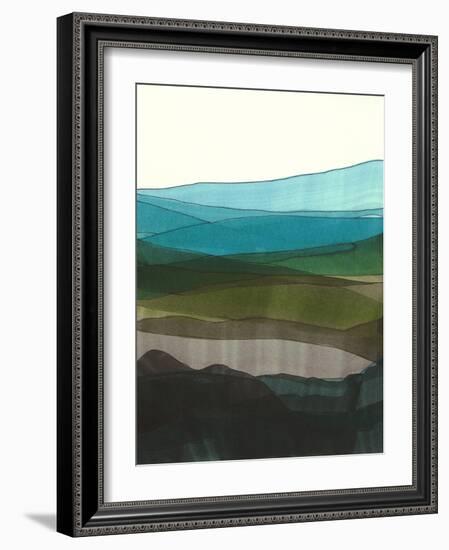 Blue Hills I-Jodi Fuchs-Framed Art Print