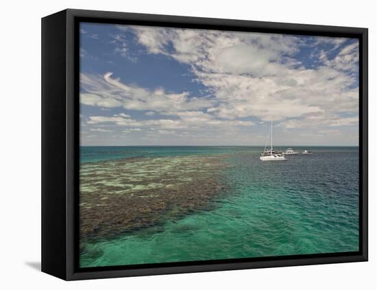 Blue Hole, World Heritage Site, Belize-Michele Westmorland-Framed Premier Image Canvas