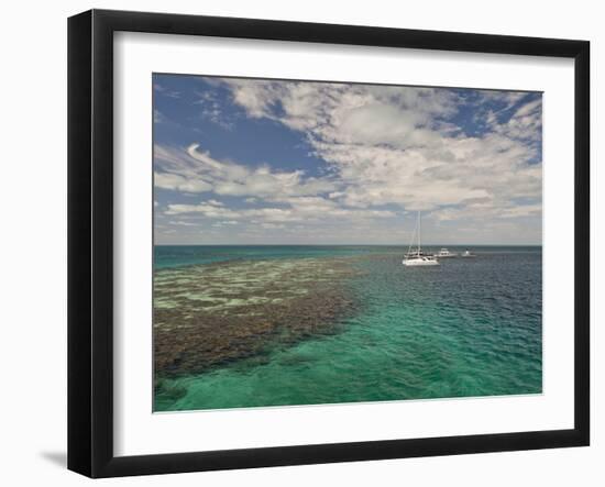 Blue Hole, World Heritage Site, Belize-Michele Westmorland-Framed Photographic Print