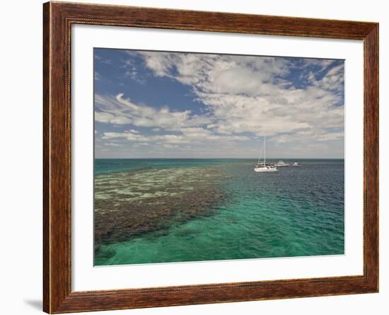 Blue Hole, World Heritage Site, Belize-Michele Westmorland-Framed Photographic Print