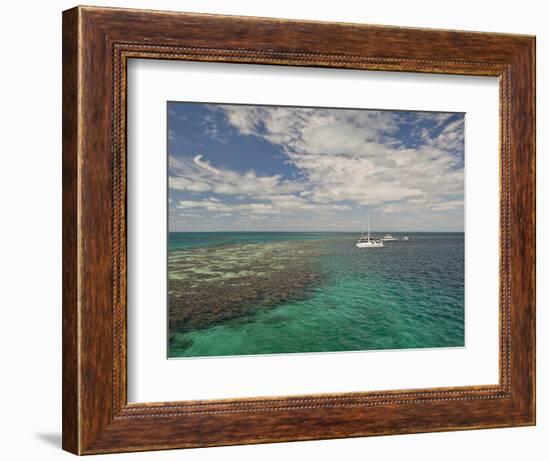 Blue Hole, World Heritage Site, Belize-Michele Westmorland-Framed Photographic Print