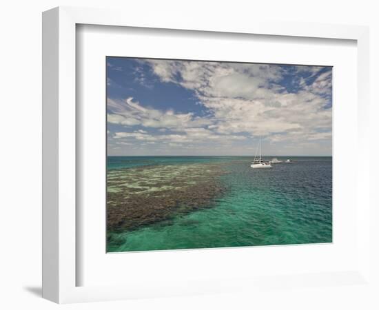 Blue Hole, World Heritage Site, Belize-Michele Westmorland-Framed Photographic Print