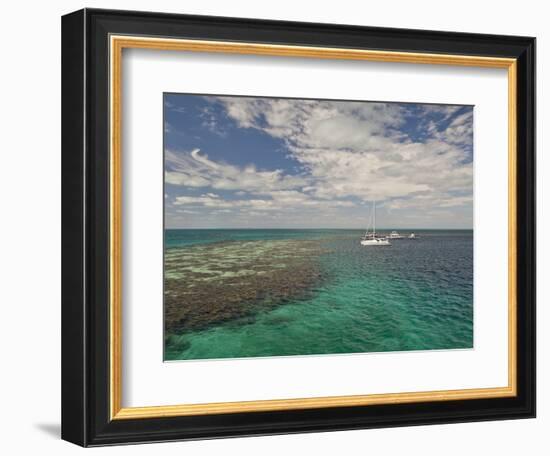 Blue Hole, World Heritage Site, Belize-Michele Westmorland-Framed Photographic Print