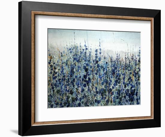 Blue Hollyhock-O'Toole O'Toole-Framed Premium Giclee Print