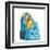 Blue Horizon Madonna-Kerstin Stock-Framed Art Print