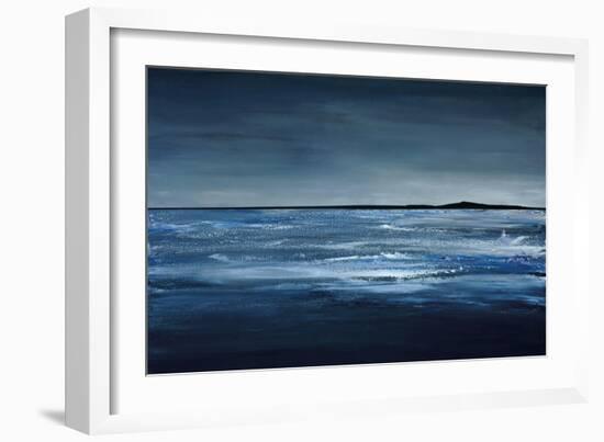 Blue Horizon-Earl Kaminsky-Framed Art Print