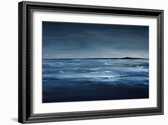 Blue Horizon-Earl Kaminsky-Framed Art Print