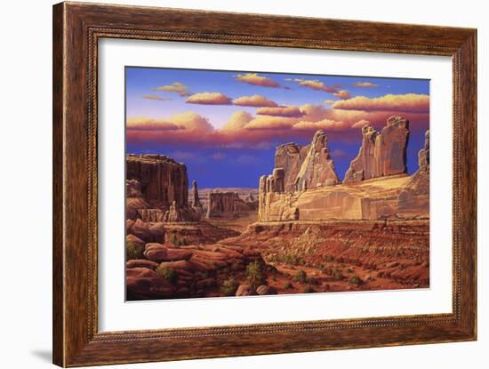 Blue Horizon-R.W. Hedge-Framed Giclee Print