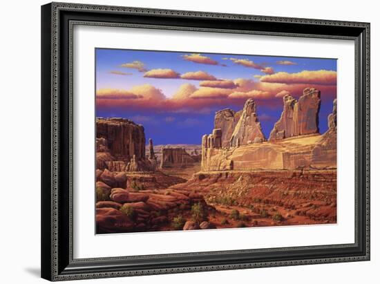 Blue Horizon-R.W. Hedge-Framed Giclee Print