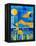 Blue Horizons-Margaret Coxall-Framed Premier Image Canvas