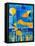 Blue Horizons-Margaret Coxall-Framed Premier Image Canvas