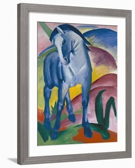 Blue Horse, 1911-Franz Marc-Framed Giclee Print