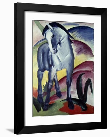 Blue horse I 1911-Franz Marc-Framed Giclee Print