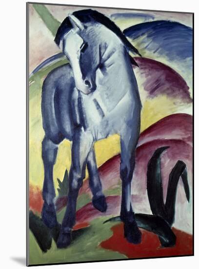 Blue horse I 1911-Franz Marc-Mounted Giclee Print