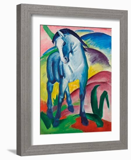 Blue Horse I, 1911-Franz Marc-Framed Giclee Print