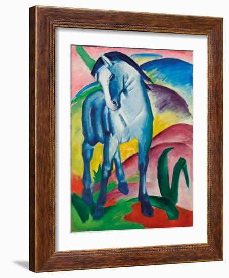 Blue Horse I, 1911-Franz Marc-Framed Giclee Print