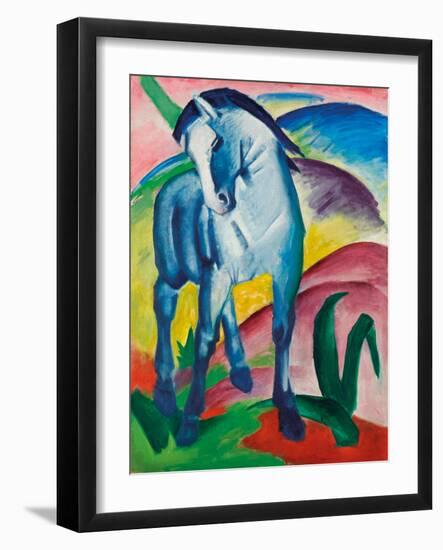 Blue Horse I, 1911-Franz Marc-Framed Giclee Print