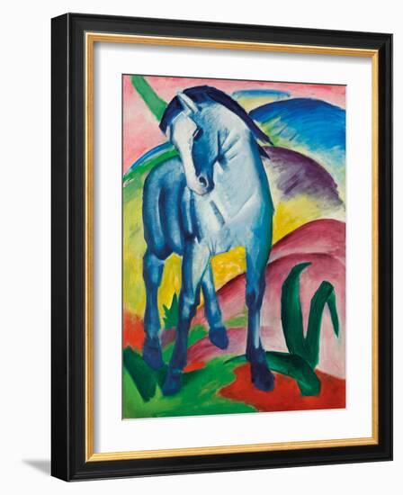 Blue Horse I, 1911-Franz Marc-Framed Giclee Print