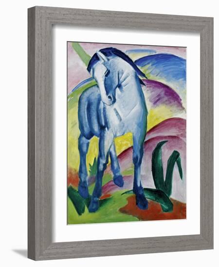 Blue Horse I, 1911-Franz Marc-Framed Giclee Print