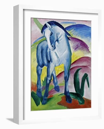 Blue Horse I, 1911-Franz Marc-Framed Giclee Print