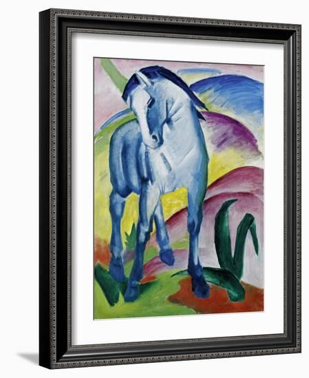 Blue Horse I, 1911-Franz Marc-Framed Giclee Print