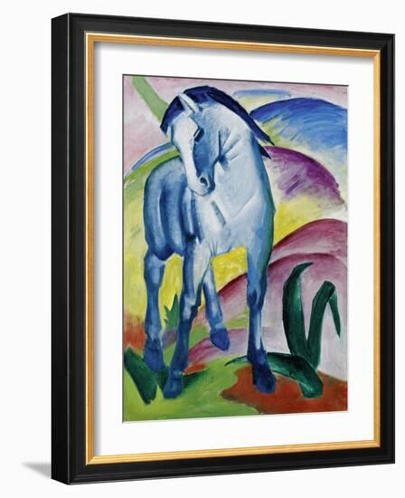 Blue Horse I, 1911-Franz Marc-Framed Giclee Print