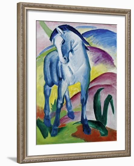 Blue Horse I, 1911-Franz Marc-Framed Giclee Print