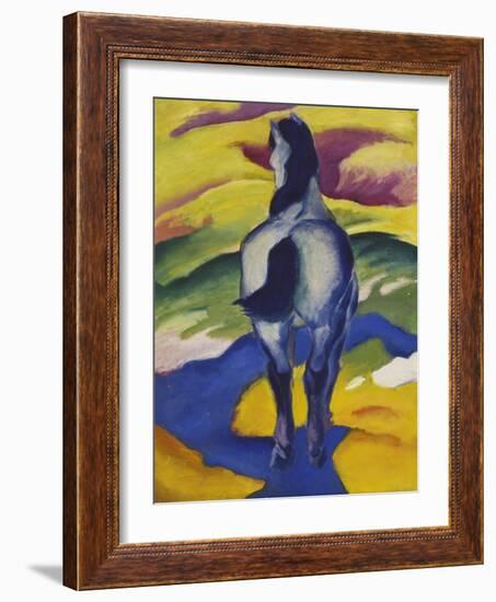 Blue Horse Ii, 1911-Franz Marc-Framed Giclee Print