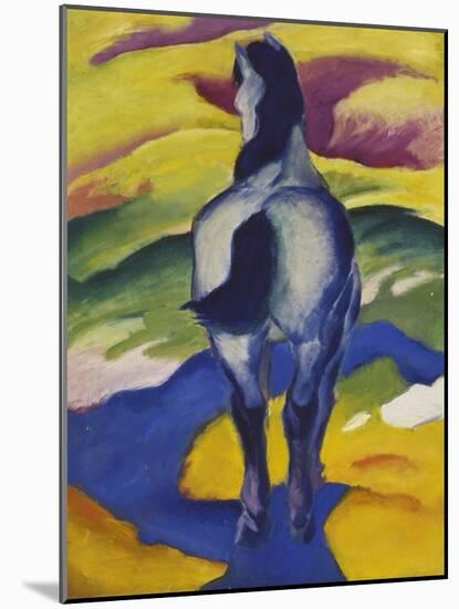 Blue Horse Ii, 1911-Franz Marc-Mounted Giclee Print