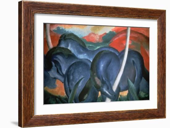 Blue Horses, 1911-Marc Franz-Framed Giclee Print