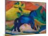 Blue Horsey, Children's Image, 1912-Franz Marc-Mounted Giclee Print