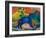 Blue Horsey, Children's Image, 1912-Franz Marc-Framed Giclee Print