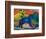 Blue Horsey, Children's Image, 1912-Franz Marc-Framed Giclee Print