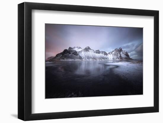 Blue Hour On Stokksnes-Philippe Manguin-Framed Photographic Print