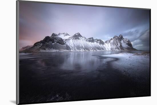 Blue Hour On Stokksnes-Philippe Manguin-Mounted Photographic Print