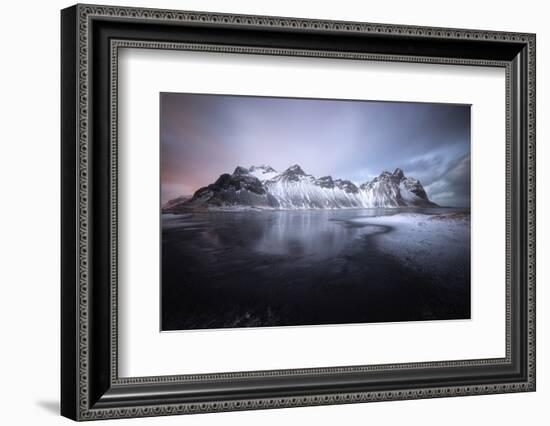 Blue Hour On Stokksnes-Philippe Manguin-Framed Photographic Print