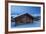 Blue Hour on Wiesner Alp Near Davos-Armin Mathis-Framed Photographic Print