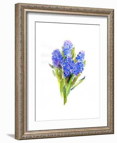 Blue Hyacinth, 2014-John Keeling-Framed Giclee Print