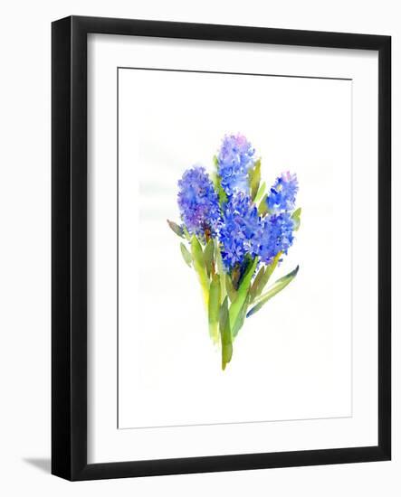 Blue Hyacinth, 2014-John Keeling-Framed Giclee Print